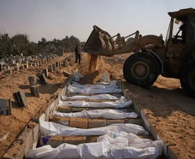 Imagem ilustrativa da imagem Israel devolve restos mortais de 15 palestinos