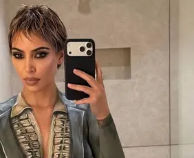 Imagem ilustrativa da imagem Kim Kardashian descobre que está com atividade cerebral reduzida