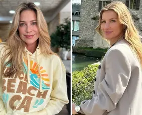 Imagem ilustrativa da imagem Luana Piovani critica Gisele Bündchen por amizade com filha de Trump: 'Preguiça'