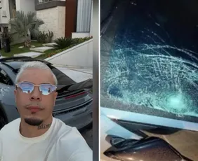 Imagem ilustrativa da imagem MC Tuto é preso ao atropelar pedestre com Porsche durante gravação de clipe em SP