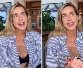 Imagem ilustrativa da imagem Mariana Weickert relata descoberta de câncer de pele