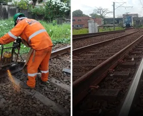 Imagem ilustrativa da imagem Metrô do Recife suspende operação aos domingos para substituir trilhos