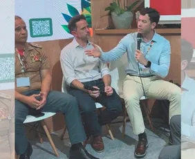 Imagem ilustrativa da imagem Na COP30, Arnaldinho Borgo discute crises climáticas e governança