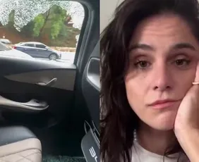 Imagem ilustrativa da imagem Namorada de Fabio Porchat é ferida em tentativa de assalto em São Paulo