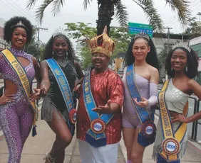 Imagem ilustrativa da imagem Nova Família Real pronta para o Carnaval de Vitória. Conheça os integrantes