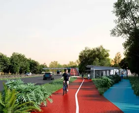 Imagem ilustrativa da imagem Obra vai implantar 23 km de ciclovia na Rodovia do Sol; veja mudanças