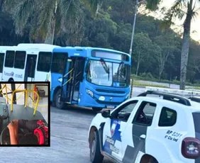Imagem ilustrativa da imagem Ônibus do Transcol é furtado na Serra e encontrado em Marechal Floriano