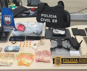 Imagem ilustrativa da imagem Operação no Norte do ES prende seis suspeitos e apreende drogas, munições e drone