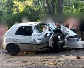 Imagem ilustrativa da imagem Passageiro morre e motorista sem CNH é preso após carro bater em árvore no ES