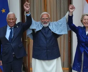 Imagem ilustrativa da imagem Primeiro-ministro da Índia anuncia acordo de livre-comércio com a União Europeia