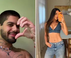 Imagem ilustrativa da imagem Quem é Gessica Muniz, que passou Réveillon com Zé Felipe