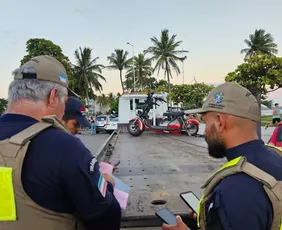 Imagem ilustrativa da imagem Seis motos elétricas são apreendidas em operação em Vitória e Vila Velha