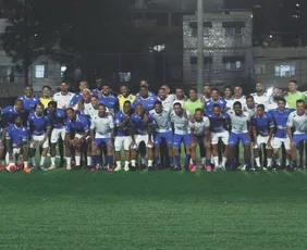 Imagem ilustrativa da imagem Show de gols e solidariedade em jogo beneficente em Vila Velha