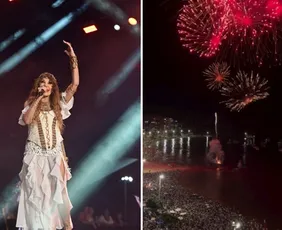 Imagem ilustrativa da imagem Shows e queima de fogos marcam a chegada de 2026 na Grande Vitória