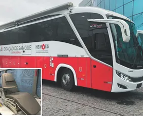 Imagem ilustrativa da imagem Solidariedade sobre rodas: Mais esperança com novo ônibus da doação de sangue
