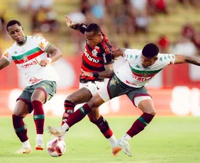 Imagem ilustrativa da imagem Sub-20 do Flamengo busca empate no fim com a Portuguesa na abertura do Carioca