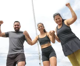 Imagem ilustrativa da imagem Tribuna Ruas da Cidade: Família transformada pela corrida