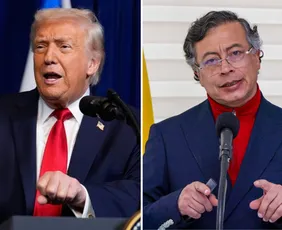 Imagem ilustrativa da imagem Trump chama a Colômbia de 'vizinho doente que gosta de vender cocaína para os EUA'