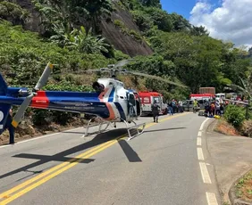 Imagem ilustrativa da imagem Uma pessoa morre e outras sete ficam feridas em acidente na Região Serrana