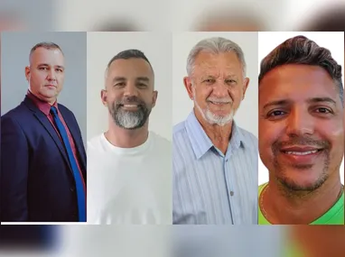 Jornalista Eduardo Maia (esquerda) com Marcelo Santos após a entrevista