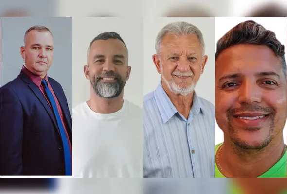 Wilian da Elétrica (PDT), Dr. Thiago Peixoto (Psol), Sérgio Peixoto (PDT) e Marcelo Leal (MDB) são os suplentes que vão assumir as vagas na Câmara da Serra