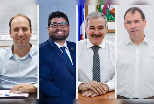 Franco Fiorot, Roninho Passos, Guerino Zanon e Bruno Marianelli