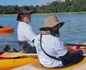 Imagem ilustrativa da imagem Ação no Rio Jacaraípe marca Dia Mundial da Água