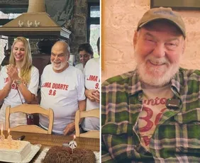 Imagem ilustrativa da imagem Aos 96 anos, Lima Duarte posta vídeo emocionante sobre a sorte de envelhecer lúcido