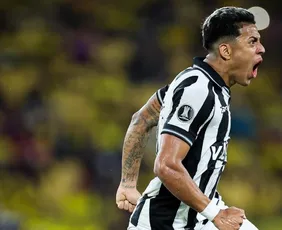 Imagem ilustrativa da imagem Atacante se redime, e Botafogo busca empate no Equador na pré-Libertadores