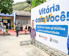 Imagem ilustrativa da imagem Bairro Andorinhas recebe mutirão de serviços gratuitos e reforma de escola