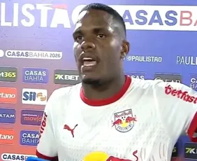 Imagem ilustrativa da imagem Bragantino anuncia multa a zagueiro autor de declaração machista após jogo