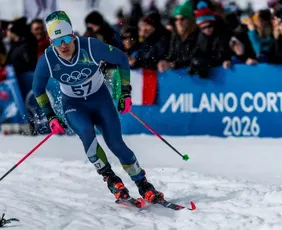 Imagem ilustrativa da imagem Brasil estreia no esqui cross-country, mas não se classifica à final