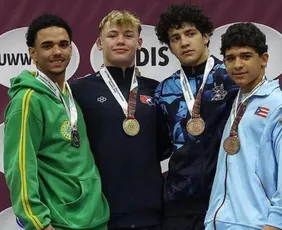 Imagem ilustrativa da imagem Capixaba é prata no Pan de Wrestling