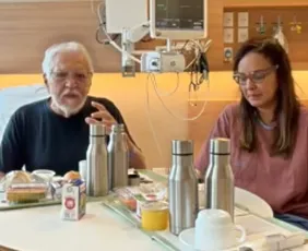 Imagem ilustrativa da imagem Carlos Alberto de Nóbrega revela que está internado em um hospital em SP