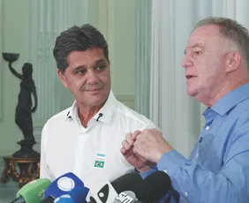 Imagem ilustrativa da imagem Casagrande presta contas em evento no Estádio Kleber Andrade