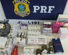 Imagem ilustrativa da imagem Casal é detido transportando medicamentos paraguaios avaliados em R$ 120 mil no ES