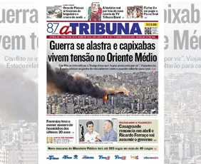 Imagem ilustrativa da imagem Confira os destaques do jornal A Tribuna desta terça-feira