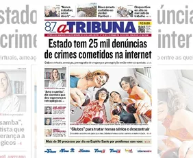 Imagem ilustrativa da imagem Confira os destaques do jornal A Tribuna deste domingo
