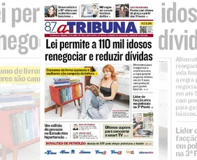 Imagem ilustrativa da imagem Confira os destaques do jornal A Tribuna deste sábado