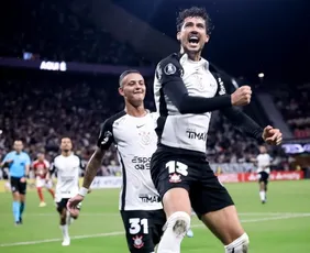 Imagem ilustrativa da imagem Corinthians decide pelo alto, vence o Santa Fé e dispara na Libertadores