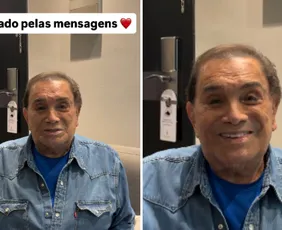 Imagem ilustrativa da imagem Dedé Santana tem alta após ser internado em Goiânia; leia comunicado