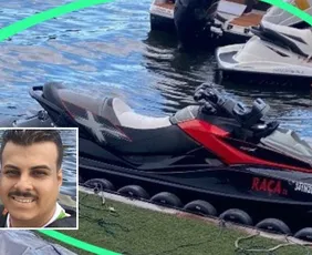 Imagem ilustrativa da imagem Empresário que morreu em acidente comprou jetski dois dias antes