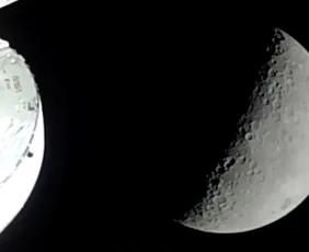 Imagem ilustrativa da imagem Entrada da Artemis 2 de volta na atmosfera é um dos momentos mais quentes da missão