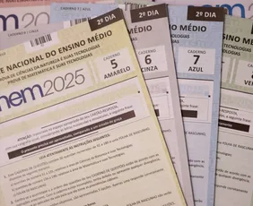 Imagem ilustrativa da imagem Espelho da redação do Enem 2025 é disponibilizado aos candidatos