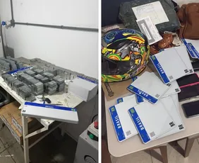 Imagem ilustrativa da imagem Esquema de placas falsas usadas em crimes é alvo de operação na Serra