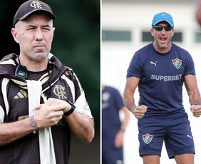 Imagem ilustrativa da imagem Flamengo e Fluminense medem forças no Maracanã de olho no líder Palmeiras