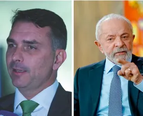 Imagem ilustrativa da imagem Flávio Bolsonaro tem o dobro de Lula entre evangélicos, aponta Datafolha