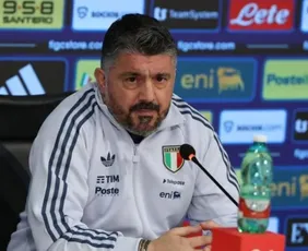 Imagem ilustrativa da imagem Gattuso admite erro em vídeo no qual italianos celebram vaga da Bósnia