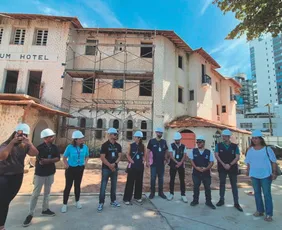 Imagem ilustrativa da imagem Guarapari: restauro do Radium Hotel tem nova data de conclusão