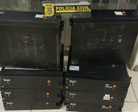Imagem ilustrativa da imagem Homem acusado de furtar R$64 mil em baterias de estações de telefonia é preso no ES